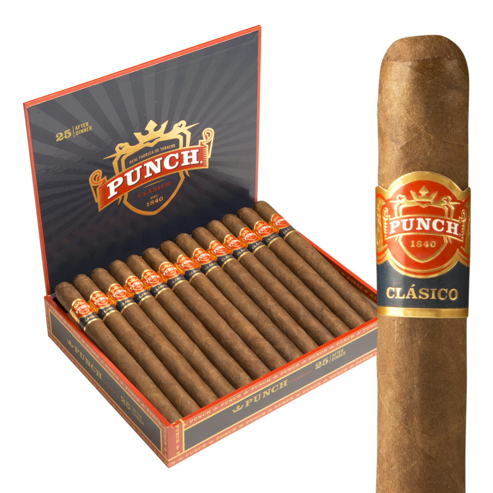 Punch After Dinner Handmade Punch Cigars Box